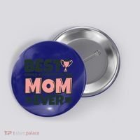 Best Crosscountry Skiing Mom Ever Mother Funny Cute Gift Button thumb 0