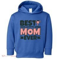 Best Crosscountry Skiing Mom Ever Mother Funny Cute Gift Toddler Hoodie thumb 0