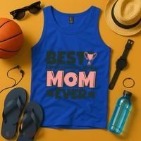 Best Crosscountry Skiing Mom Ever Mother Funny Cute Gift Tank Top thumb 4