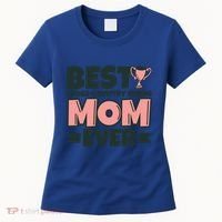 Best Crosscountry Skiing Mom Ever Mother Funny Cute Gift Women's T-Shirt thumb 0