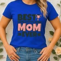 Best Crosscountry Skiing Mom Ever Mother Funny Cute Gift Women's T-Shirt thumb 2
