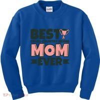 Best Crosscountry Skiing Mom Ever Mother Funny Cute Gift Kids Sweatshirt thumb 0