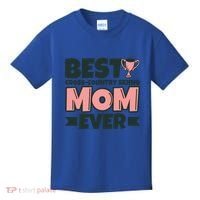 Best Crosscountry Skiing Mom Ever Mother Funny Cute Gift Kids T-Shirt thumb 0
