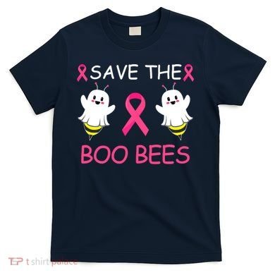 Breast Cancer Save The Boo Bees Halloween T-Shirt