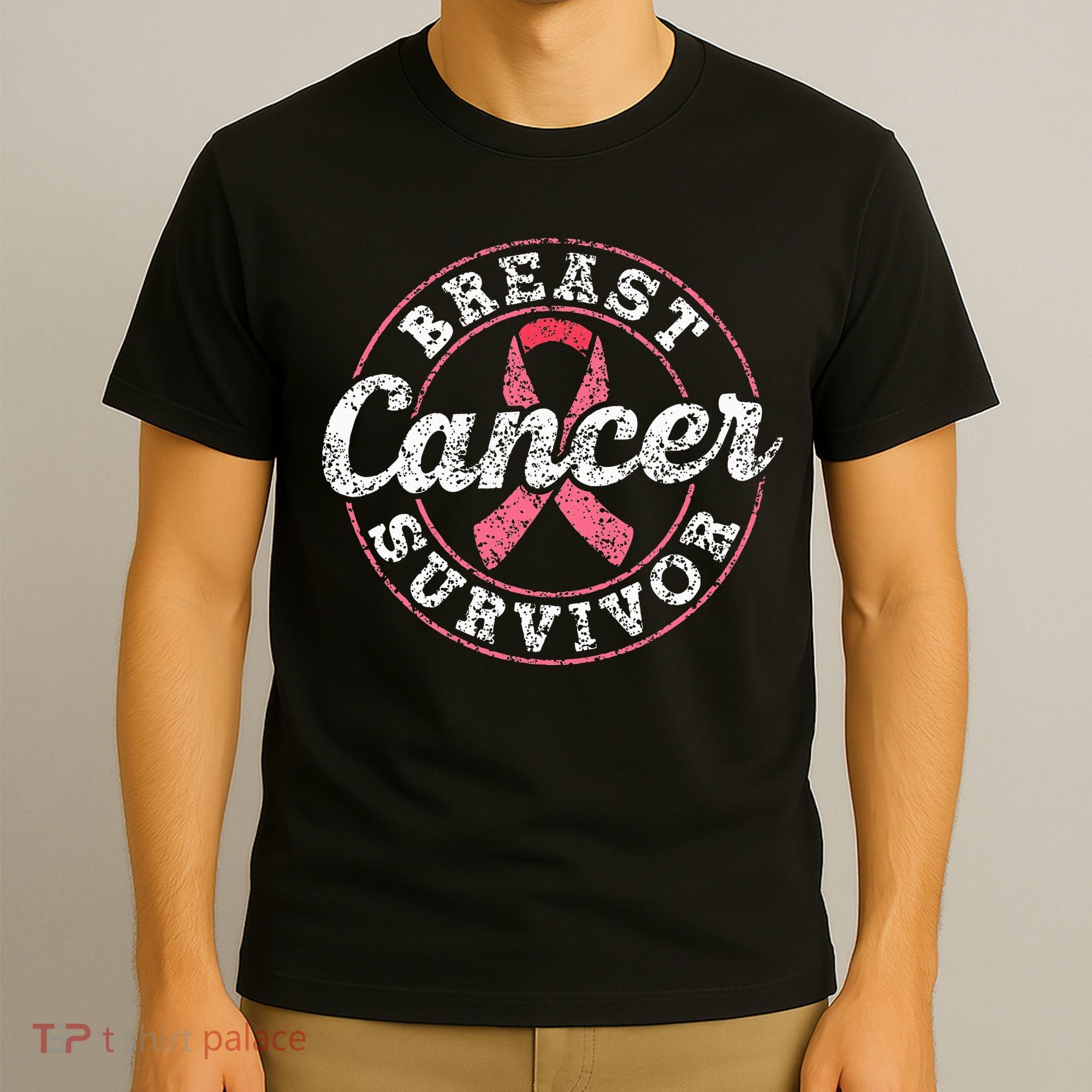 Breast Cancer Survivor Pink Awareness Fight Breast Cancer T-Shirt