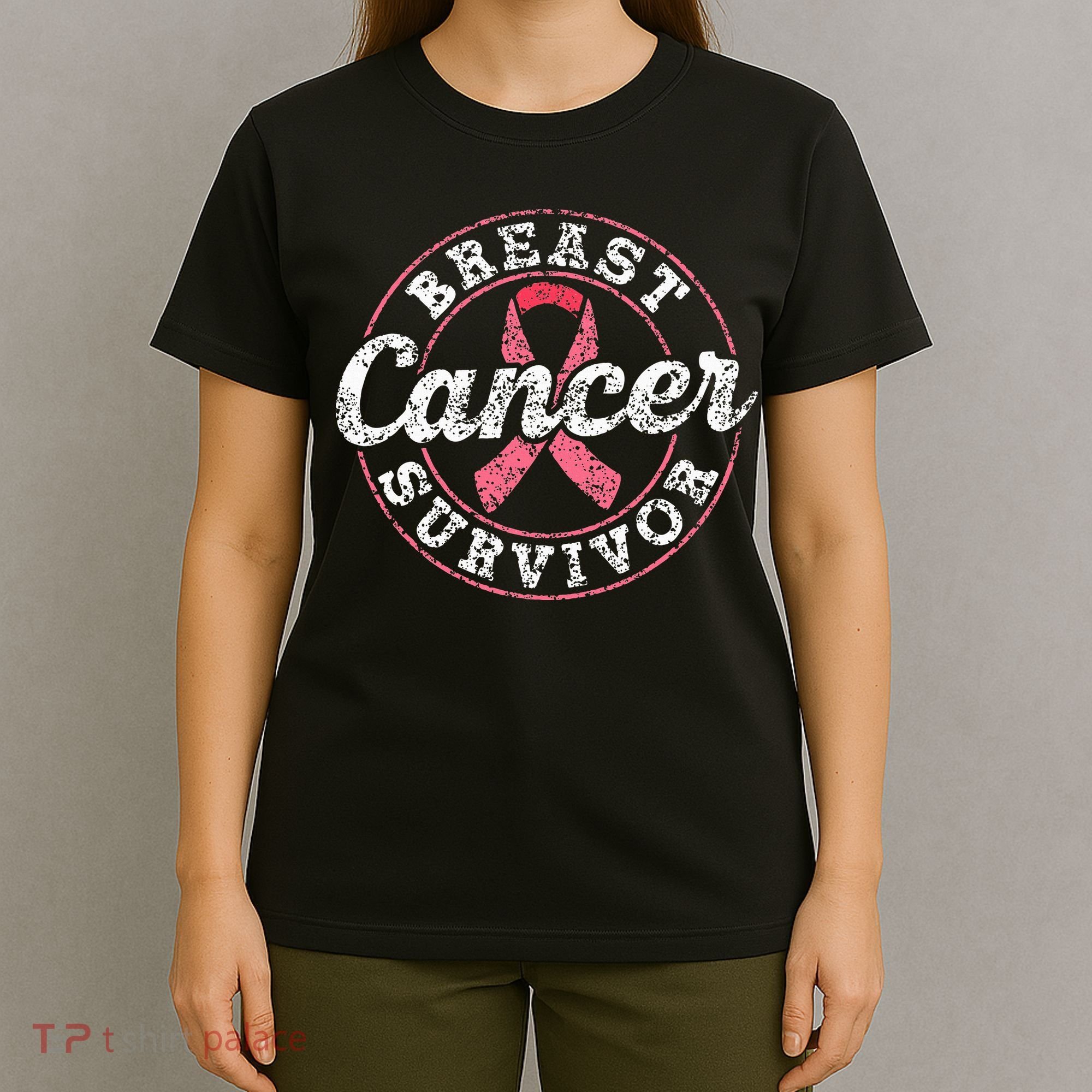 Breast Cancer Survivor Pink Awareness Fight Breast Cancer T-Shirt
