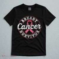 Breast Cancer Survivor Pink Awareness Fight Breast Cancer T-Shirt thumb 5