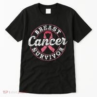 Breast Cancer Survivor Pink Awareness Fight Breast Cancer Tall T-Shirt thumb 0