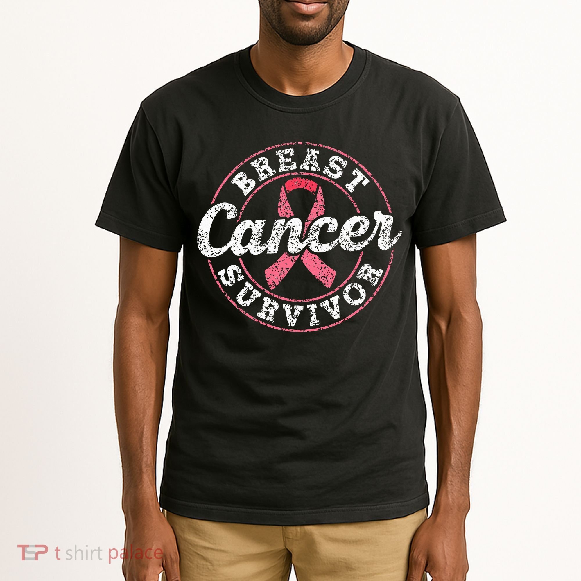 Breast Cancer Survivor Pink Awareness Fight Breast Cancer Tall T-Shirt