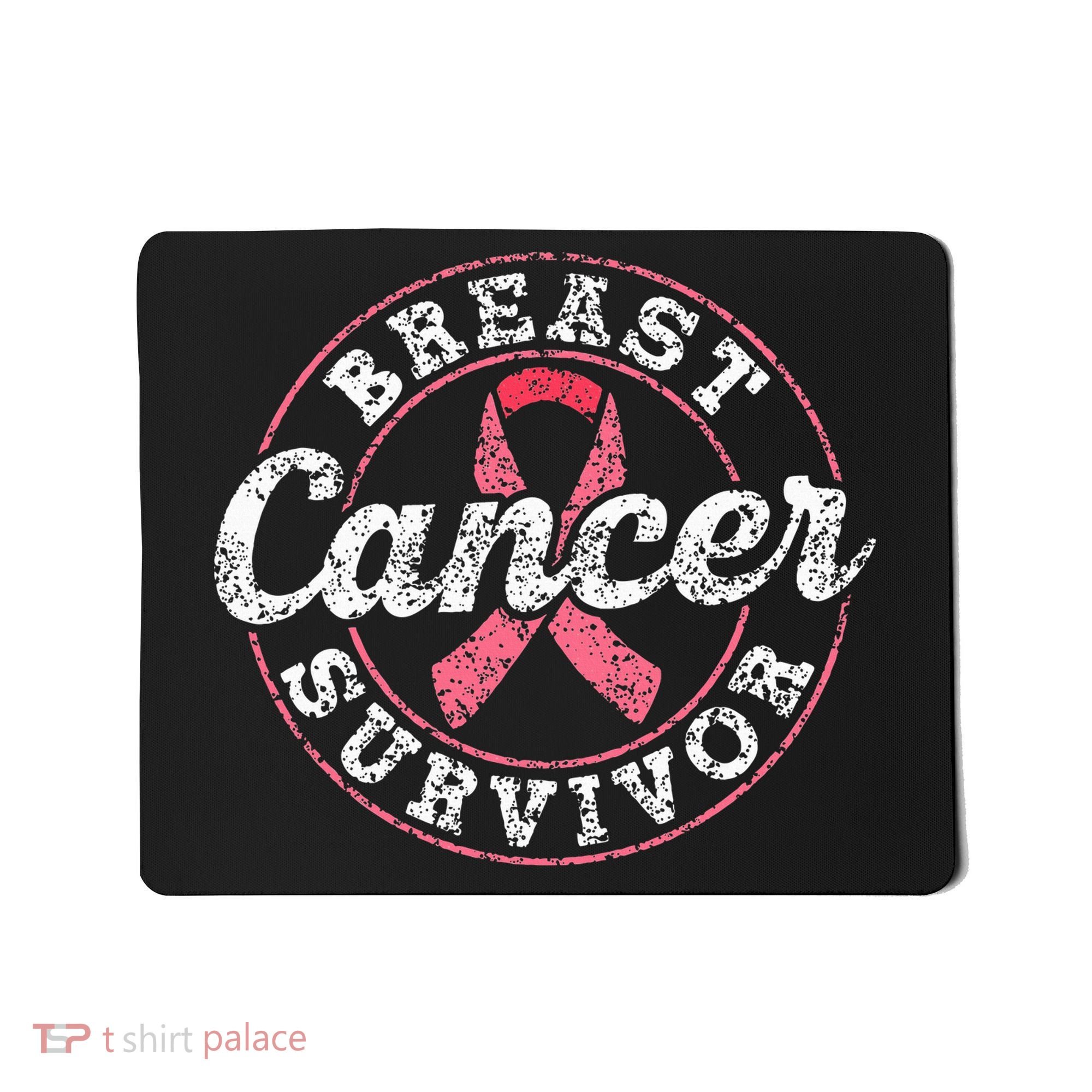 Breast Cancer Survivor Pink Awareness Fight Breast Cancer Mousepad