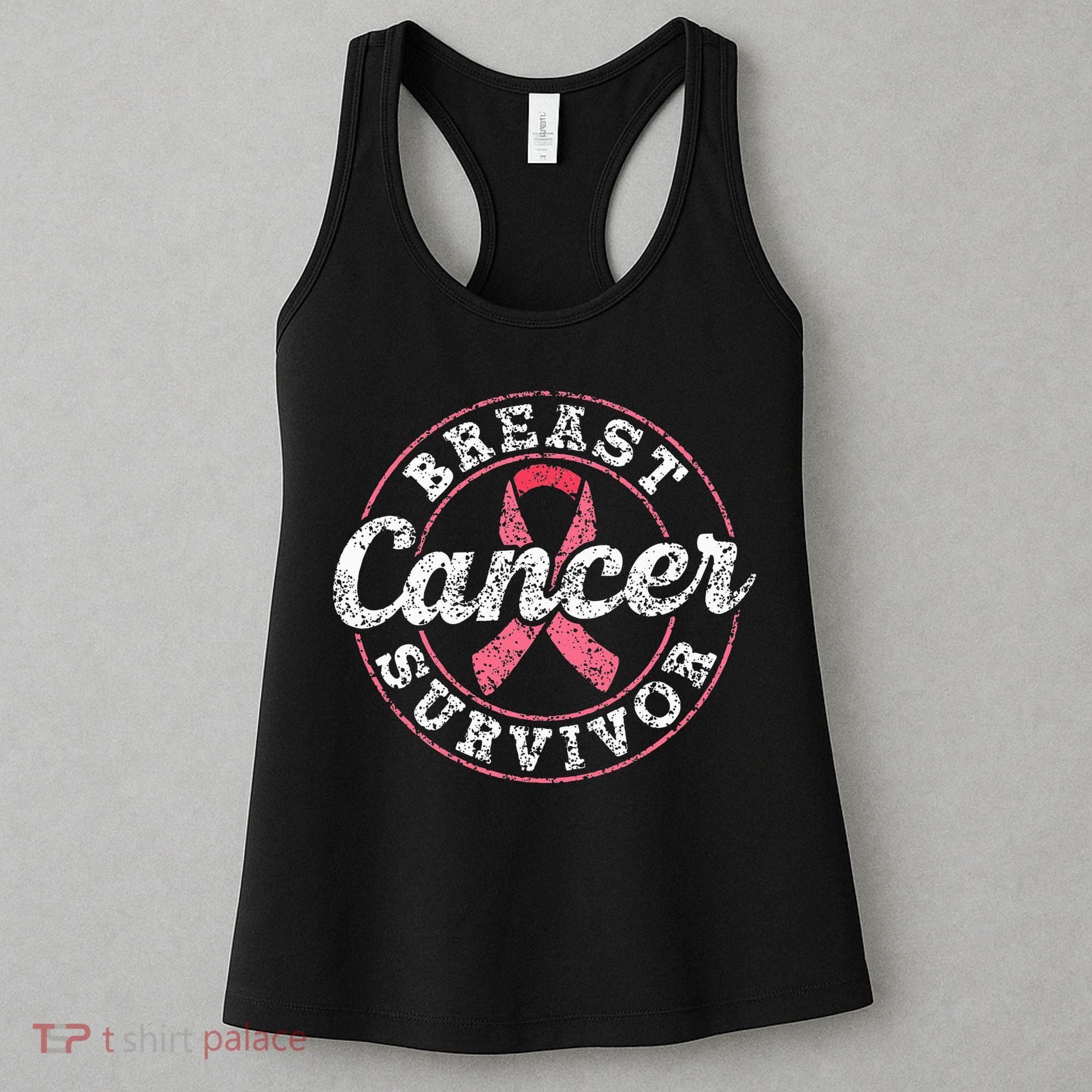 Breast Cancer Survivor Pink Awareness Fight Breast Cancer Women's Tank Top