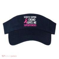 Breast Cancer Secretly Hoping Chemo Gives Me Superpowers Visor thumb 0