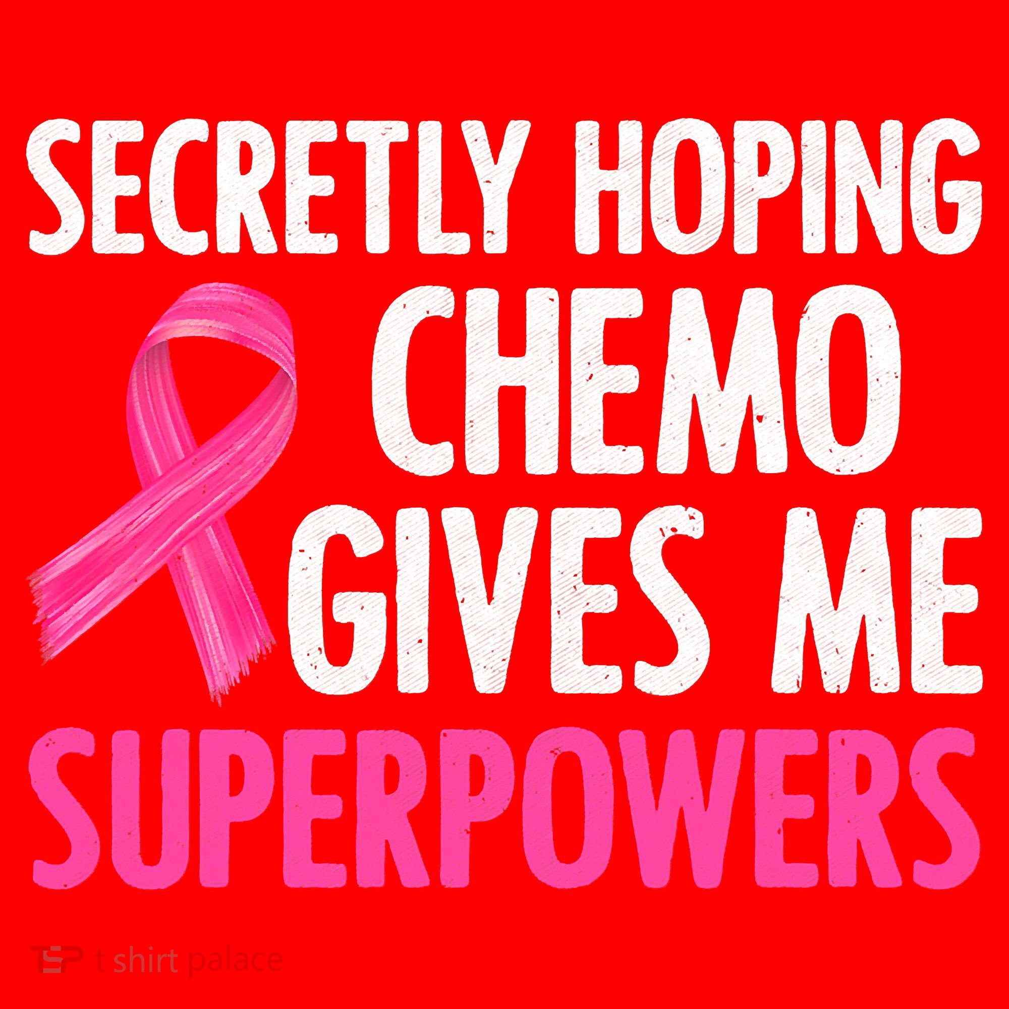 Breast Cancer Secretly Hoping Chemo Gives Me Superpowers Santa Hat