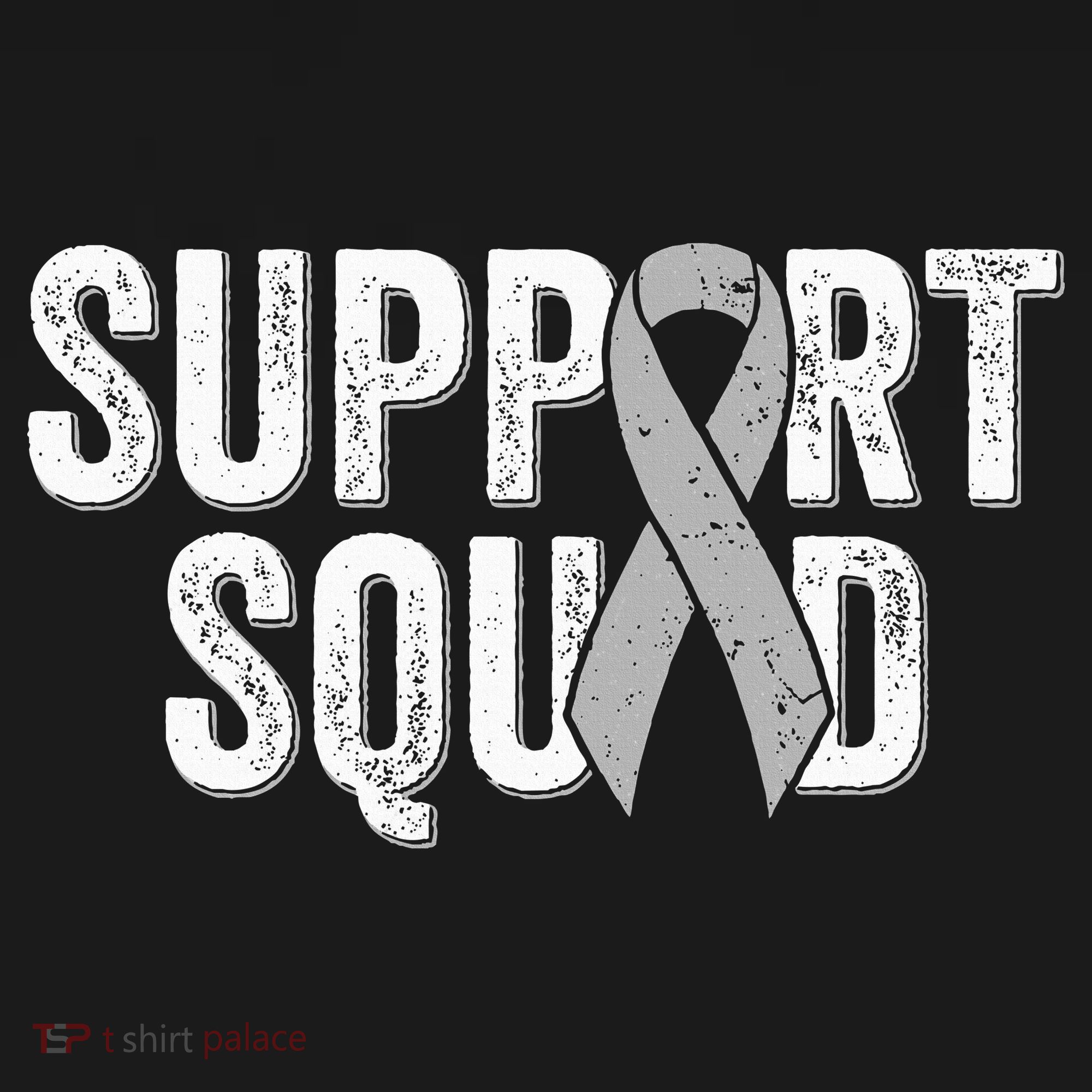 Brain Cancer Support Squad Friend Family Support Ribbon Visor