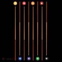 Biliard Cue Stick And 8 Pool Balls Awesome Game Cute Gift Coffee Mug thumb 5