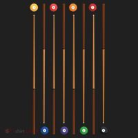 Biliard Cue Stick And 8 Pool Balls Awesome Game Cute Gift Beanie thumb 2