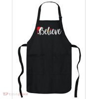 Believe Christmas Shirt Believe Santa TShirt Apron thumb 0