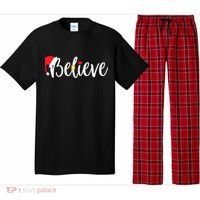 Believe Christmas Shirt Believe Santa TShirt Pajama Set thumb 0