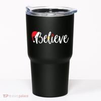 Believe Christmas Shirt Believe Santa TShirt Tumbler thumb 0
