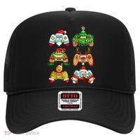 Boys Christmas Santa Elf Gaming Controllers Gamer Xmas Hat thumb 0