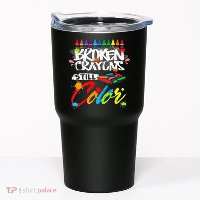 Broken Crayons Still Color Mental Health Awareness Tumbler