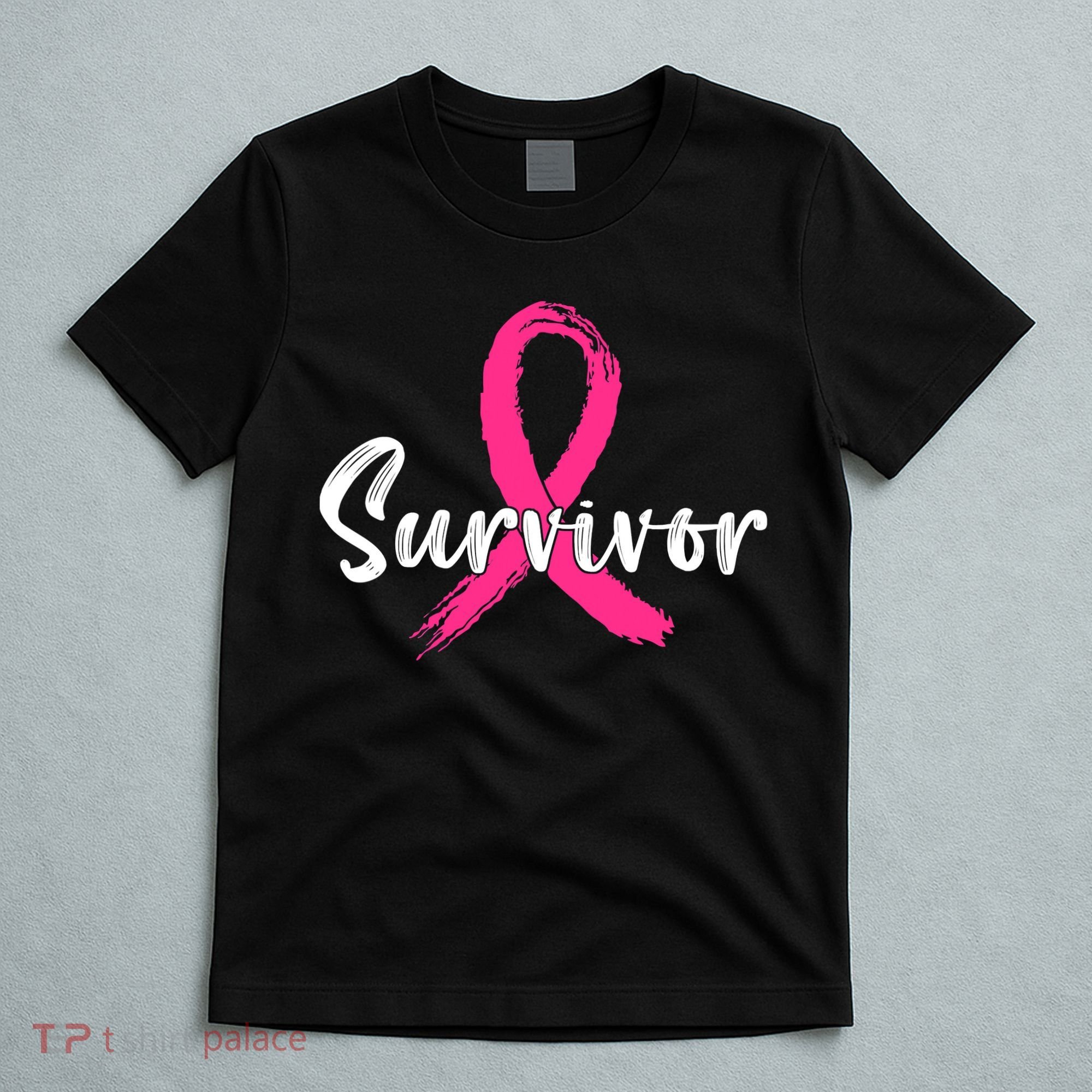Breast Cancer Survivor Pink Ribbon Breast Cancer Awareness T-Shirt