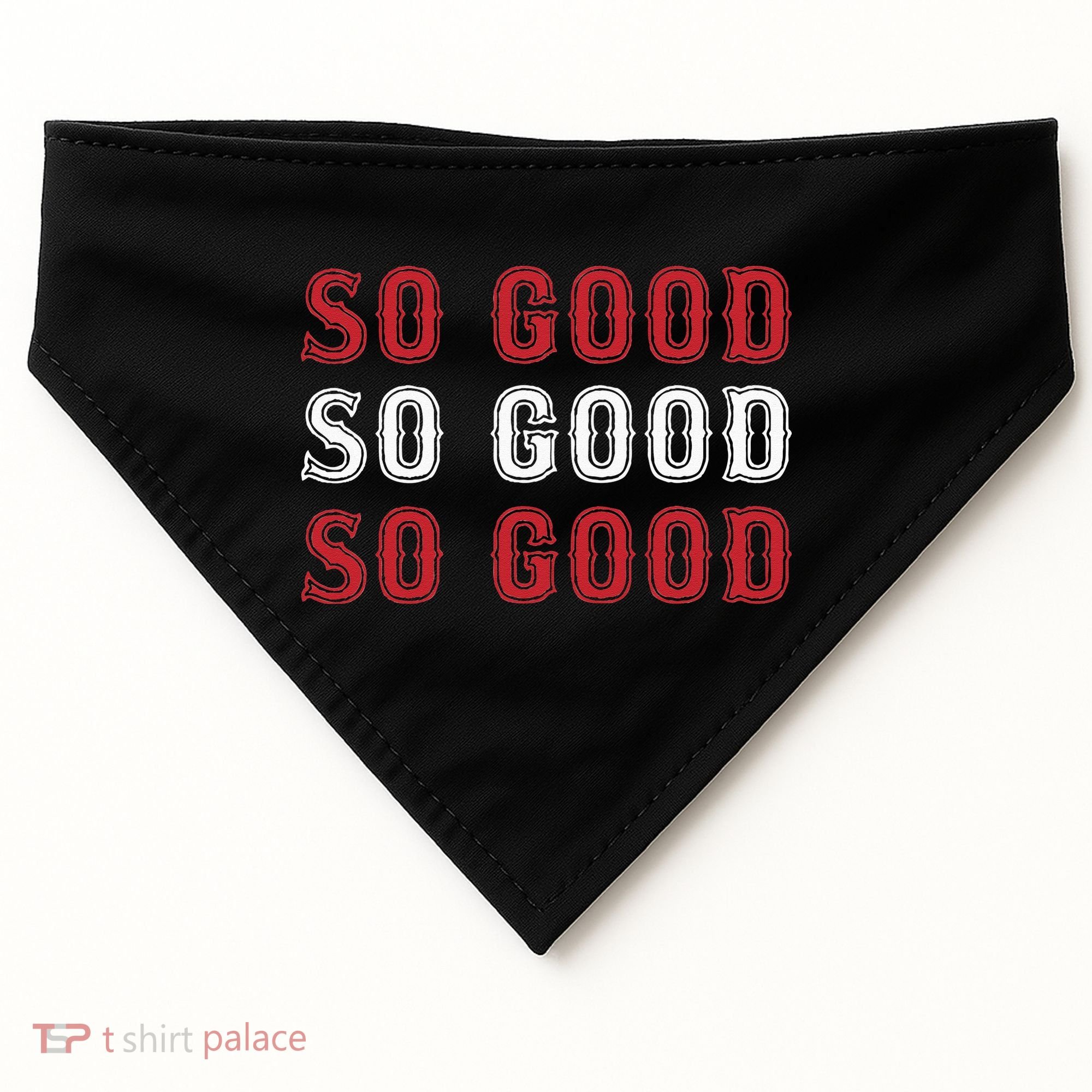 Boston Caroline So Good USA-Made Doggie Bandana