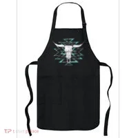 Boho Cow Skull Apron thumb 0