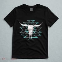 Boho Cow Skull T-Shirt thumb 5
