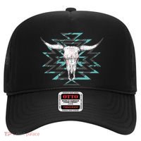 Boho Cow Skull Hat thumb 0