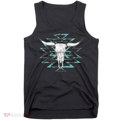 Boho Cow Skull Tank Top