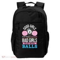 Billiards Cue Sport Game Pool Balls Billiard Player Gift Cute Gift Backpack thumb 0