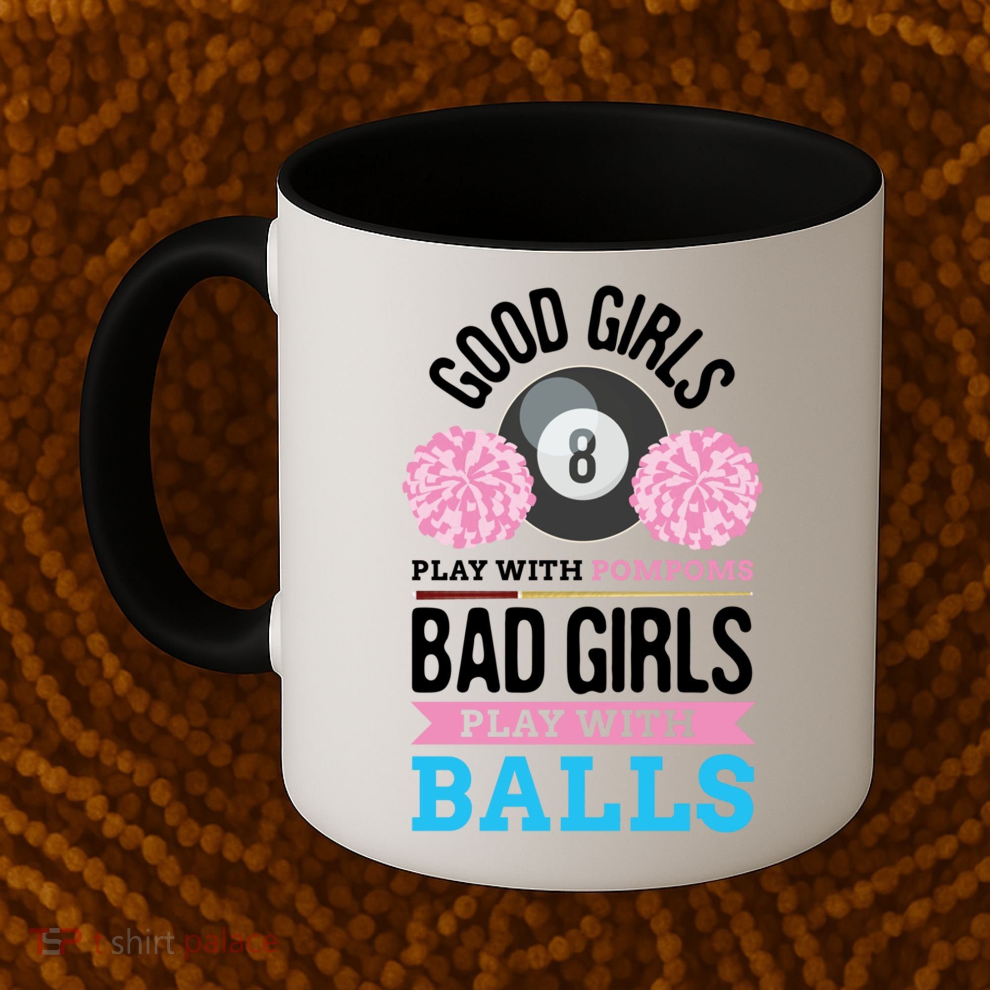 Billiards Cue Sport Game Pool Balls Billiard Player Gift Cute Gift Coffee Mug