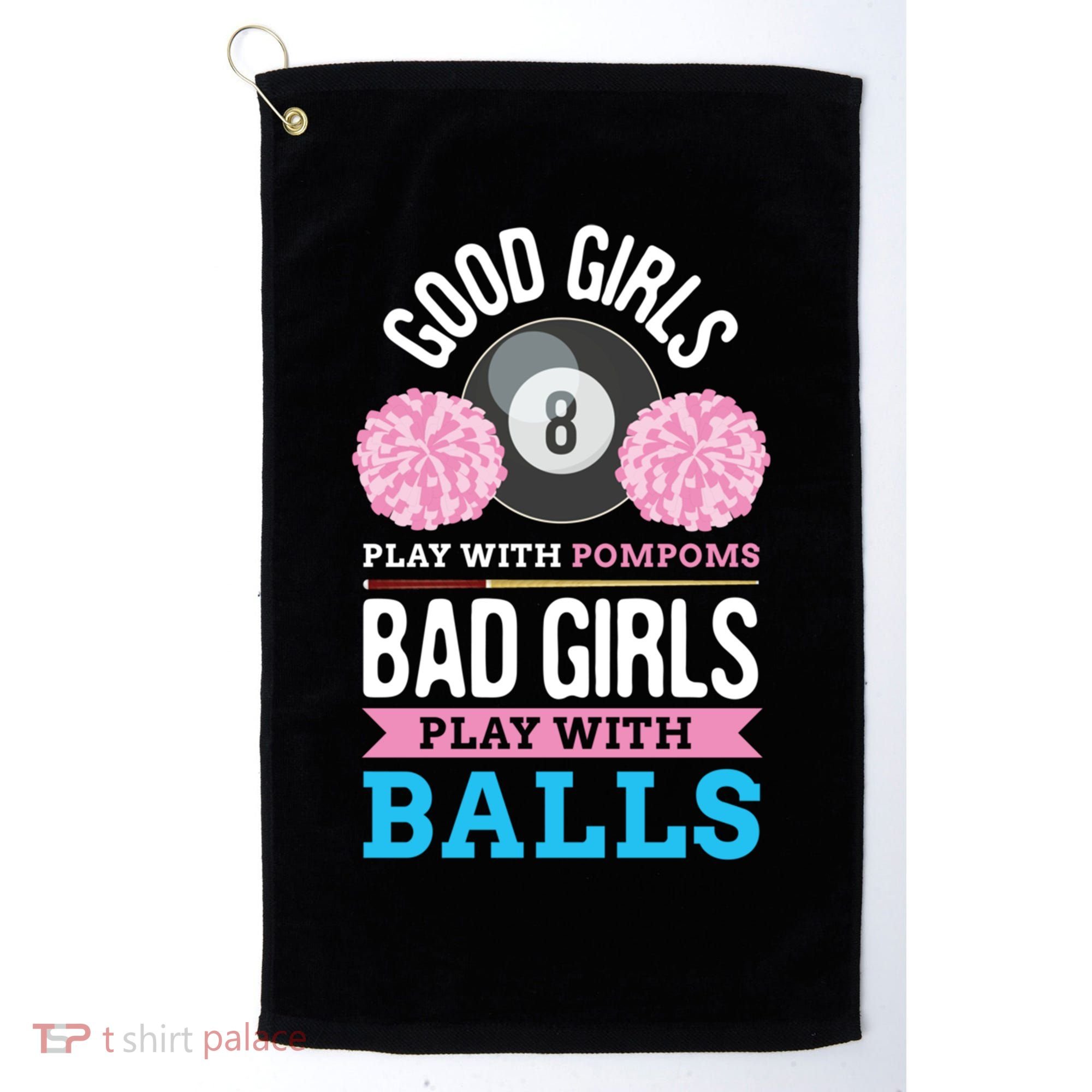 Billiards Cue Sport Game Pool Balls Billiard Player Gift Cute Gift Golf Towel