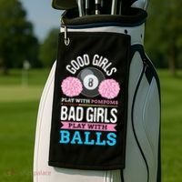 Billiards Cue Sport Game Pool Balls Billiard Player Gift Cute Gift Golf Towel thumb 2
