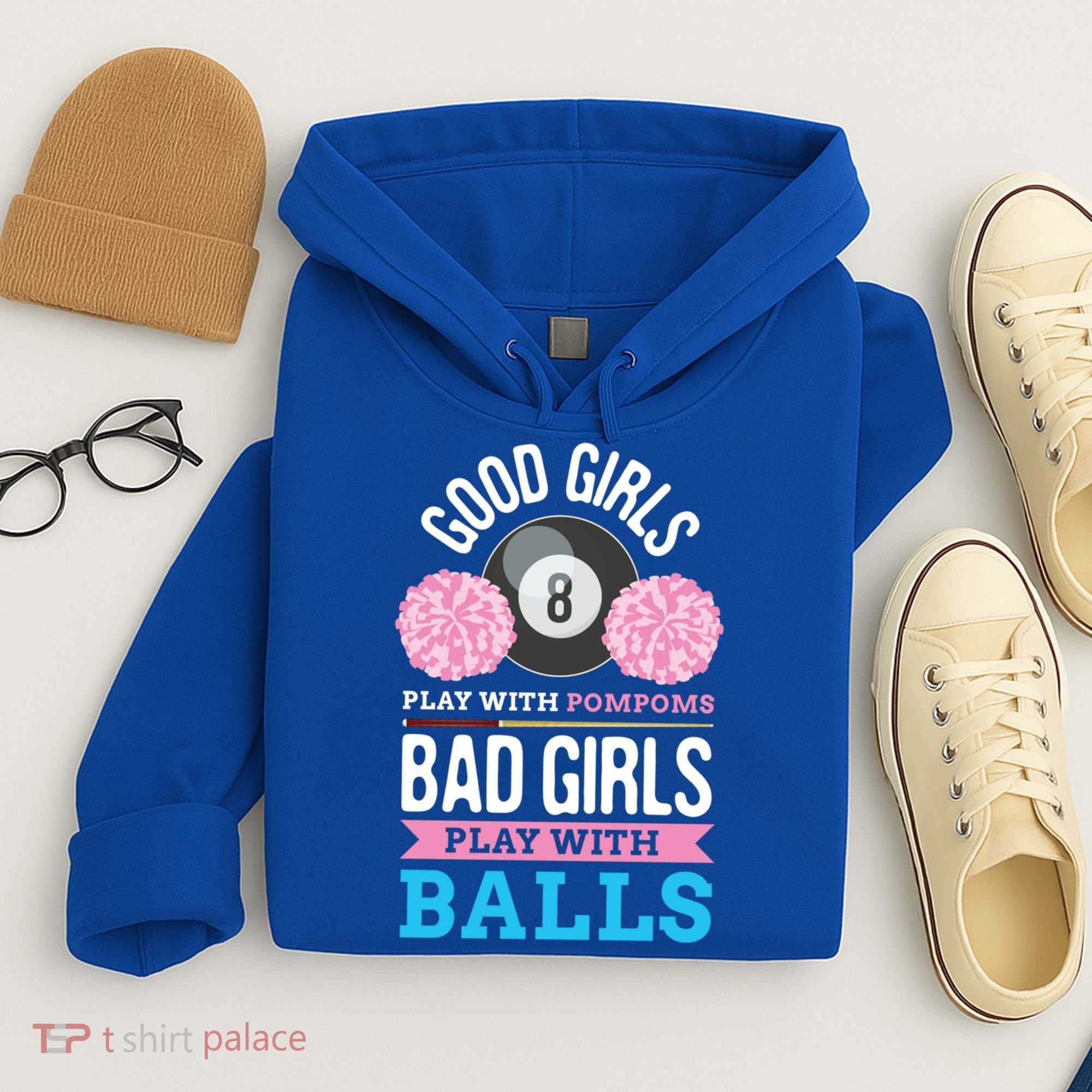 Billiards Cue Sport Game Pool Balls Billiard Player Gift Cute Gift Hoodie