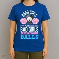 Billiards Cue Sport Game Pool Balls Billiard Player Gift Cute Gift T-Shirt thumb 4
