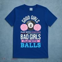 Billiards Cue Sport Game Pool Balls Billiard Player Gift Cute Gift T-Shirt thumb 5