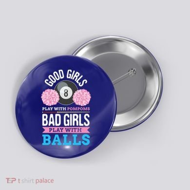 Billiards Cue Sport Game Pool Balls Billiard Player Gift Cute Gift Button