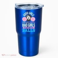 Billiards Cue Sport Game Pool Balls Billiard Player Gift Cute Gift Tumbler thumb 0