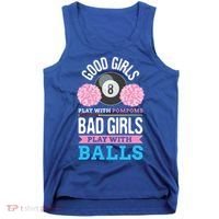 Billiards Cue Sport Game Pool Balls Billiard Player Gift Cute Gift Tank Top thumb 0