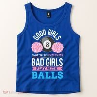 Billiards Cue Sport Game Pool Balls Billiard Player Gift Cute Gift Tank Top thumb 2