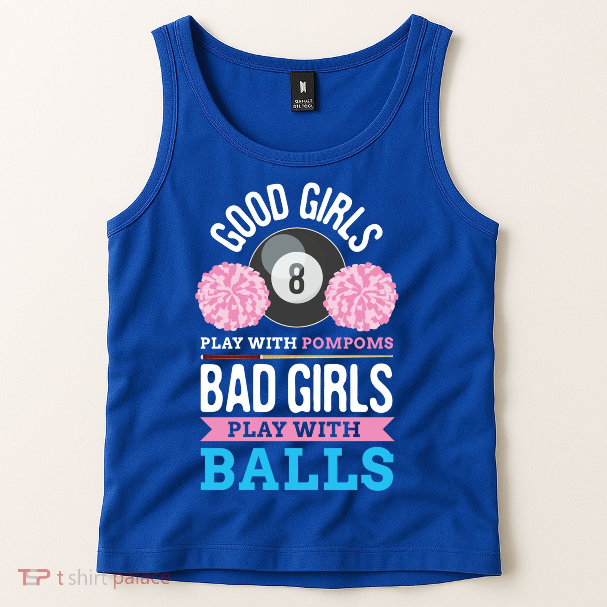 Billiards Cue Sport Game Pool Balls Billiard Player Gift Cute Gift Tank Top