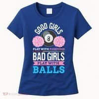 Billiards Cue Sport Game Pool Balls Billiard Player Gift Cute Gift Women's T-Shirt thumb 0