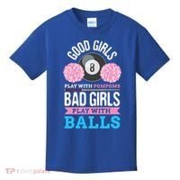 Billiards Cue Sport Game Pool Balls Billiard Player Gift Cute Gift Kids T-Shirt thumb 0