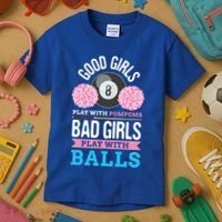 Billiards Cue Sport Game Pool Balls Billiard Player Gift Cute Gift Kids T-Shirt thumb 3