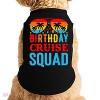 Birthday Cruise Squad Doggie Tank thumb 0