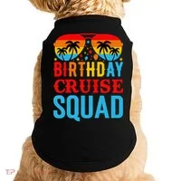 Birthday Cruise Squad Doggie Tank thumb 0