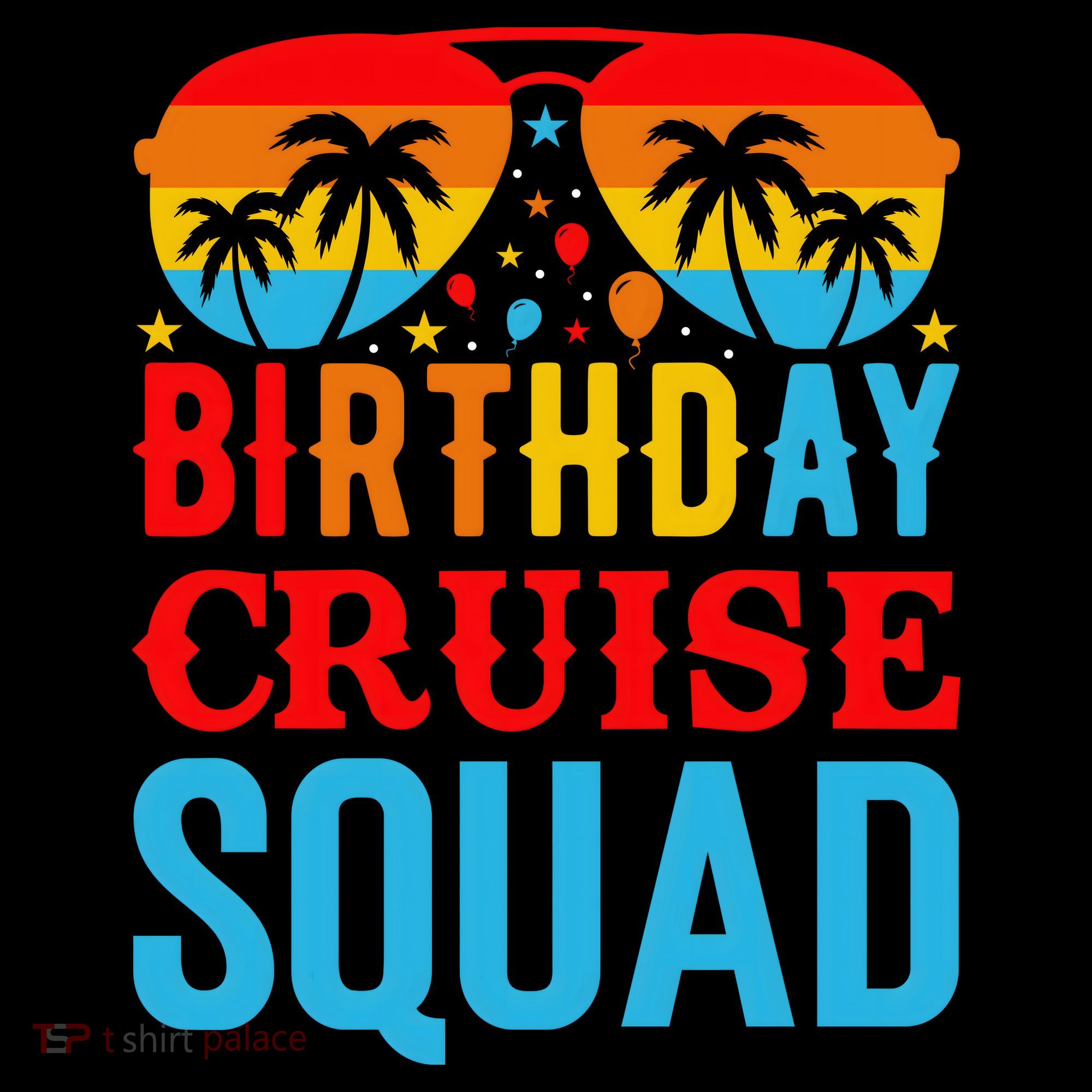 Birthday Cruise Squad Backpack