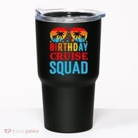 Birthday Cruise Squad Tumbler thumb 0